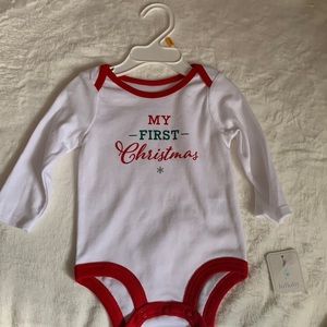 New My First Christmas onesie